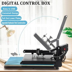 16″ x 24″ Clamshell Heat Press Machine for T-Shirt Sublimation Digital Transfer