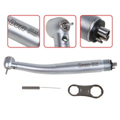 Dental E-generator LED Fiber Optic Air Turbine Handpiece 4 Hole fit KAV UDM4