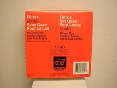 Milk Filter Strainer – For 6.5 inch Disk – Box of 100 – Ken Ag- New