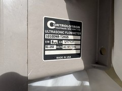Controlotron Flowmeter Multifunction Ultrasonic System 1010DNR-T2KGS