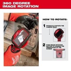 Milwaukee 2324-21 M12 M-Spector 360 10′ Inspection Camera
