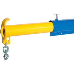 Forklift Telescoping Jib Boom Crane 4000 Lb. Capacity