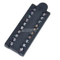 10X Dental Orthodontic Brackets Braces MIM Mini Roth MBT 022 Hooks 345