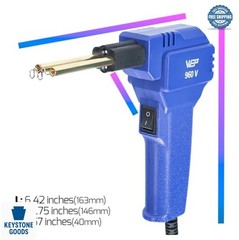 Plastic Welder Kit 110V with 200 Hot Staples and Pliers Car Bumper Repair Tool
