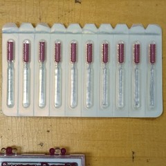 Dental Carbide Burs & Barbed Broaches Lot Cutwell Super-Dent