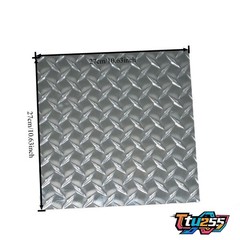 10.63″x 10.63″ Diamond Textured Aluminum Sheet Premium