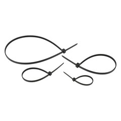2000 Pack Zip Ties UV Resistant Assorted 4 6 8 12 Inch Cable Ties Heavy Duty