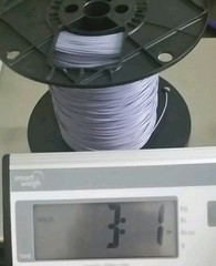 M85484/10-24-7L Silver coated Copper wire 1050 feet spool