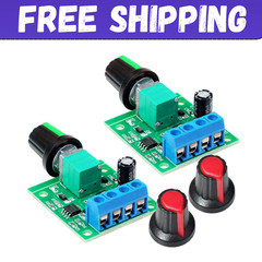 2pcs PWM Low Voltage Motor Speed Controller DC 1.8V 3V 5V 6V 12V 2A 1803BK 18…