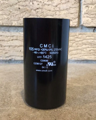 Well Pump Motor Start Capacitor, U17-1425, 270 VAC, 105 MFD, 50/60 Hz, Free Ship