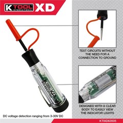 K Tool XDCHT504 Cordless Circuit Tester DC Voltage Detection Tool