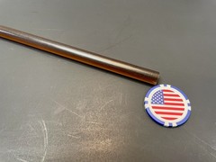 Ultem PEI Rod 1000-1000 Natural .500″ (1/2″) Diameter Rod x 1 Ft Long
