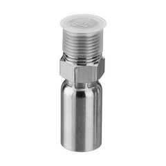 12 Pack 1/2″ NPTF Hydraulic Hose End Fittings 3/8″ I.D. Hose X 1/2″ NPTF Male US