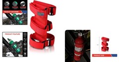 Oxford Cloth Fire Extinguisher Holder for Jeep Wrangler & Gladiator