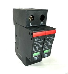 Prosurge 2x SP150C Type 2CA SPD Power Din SP150C/2P-S Rail Surge Protective Base