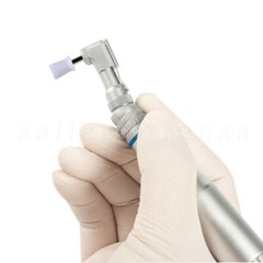 100 Pcs Polishing Cups Dental Rubber Prophy Tooth Polisher Brushes Kit white