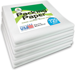 Packing Paper Newsprint Sheets White Moving Supplies Shipping Dishes Recyclable