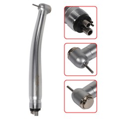 1-5 Dental 45°Degree/Standard Head High Speed Turbine Handpiece 4Hole Fit NSK MD