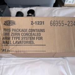 New Genuine Zurn Z1231 Concealed Arm Lavatory Carrier