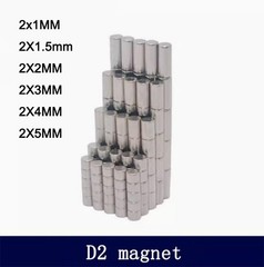 Magnets Steel Magnet Cylindrical Strong Magnets Iron Boron D2*1/1.5/2/3/4/5MM