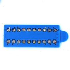 5-200×Dental Orthodontic 020 Lower Super Elastic Niti Round Arch Wire Ovoid Form