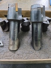 Valenite Indexable End Mill Set 1″ & 1-1/2″ Carbide Insert Cutters Profit Power