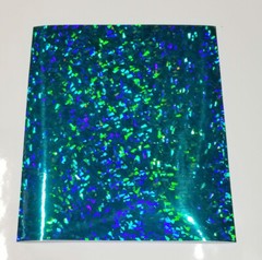 Teal Crystal Film Sign Plotter Vinyl Film
