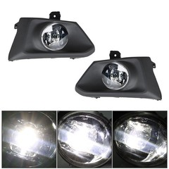 2-Pack Fog Lights Assembly with Bulbs Switch Wiring Kit Left Right