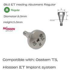 US Hiossen osstem Hex platform fits Regular/Mini Locator/Healing Abutment Analog