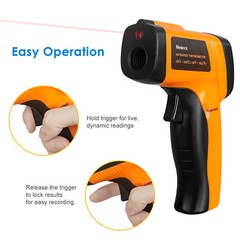 Helect Infrared Thermometer Non-contact Digital Laser Infrared Temperature Gun