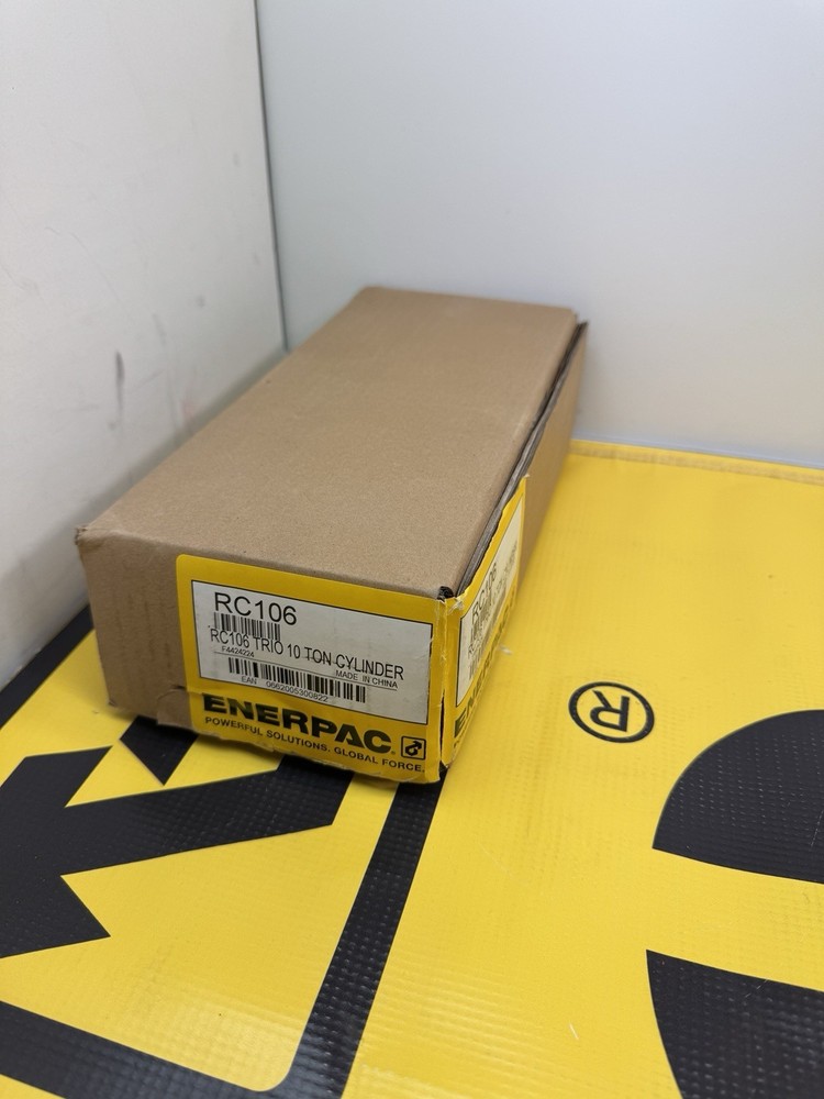 Enerpac RC 106 Trio Hydraulic Cylinder Single Acting 10 Ton Capacity 6″ Stroke