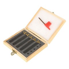 1/2″ Indexable Carbide Insert Turning Tooling Bit 5Pack Holder Set For Lathe New