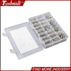 550Pcs 304 Stainless Steel Wood Screws Assortment Kit Phillips #4#6#8#10#12