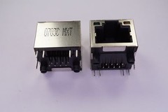 Lot of 2 48146-0011 Molex Modular Ethernet Connector CAT 5 150V RJ45 Gold Female