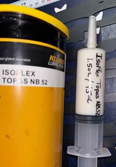 REPACKAGED KLUBER Isoflex Topas NB 52 Long Term Bearing Grease 1.75oz 50mL 50CC