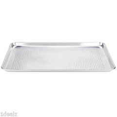12-Pack Premier Choice Perforated Half Size Aluminum Sheet Pan 18″ x 13″ $83 AR