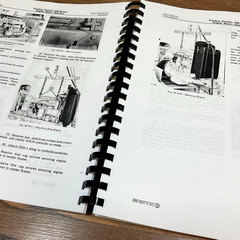Service Manual Parts Catalog Set for John Deere 1010 Crawler Tractor Dozer Shop