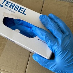 Blue Nitrile Gloves Powder Free Size XL – XL (1 Case = 10 Boxes = 1000 Gloves)