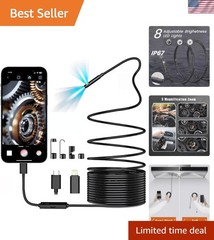 Multi-Functional 1920P Endoscope Camera – Ideal for Home and Professional Use