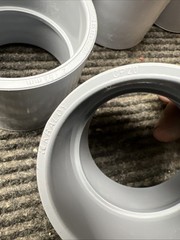 Lot of 10 2″ PVC Conduit Couplings Kraloy CP20 6141628
