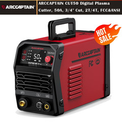 ARCCAPTAIN CUT50 HF-T 50A Dual Voltage 110/220V IGBT Plasma Cutter 3/4″Cut 2T/4T