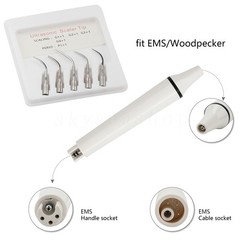 Dental Ultrasonic Scaler 2 Bottles Fits EMS Cavitron SKYSEA & 2*Handpiece HW-3H