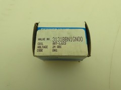 Honeywell Skinner 3131BBN1GN00 Solenoid Valve 3-Way NC 24VDC 100 PSI 1/8″ NPT