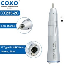 COXO Dental Straight Nose Cone Handpiece Inner/External Water Channel NSK KAVO