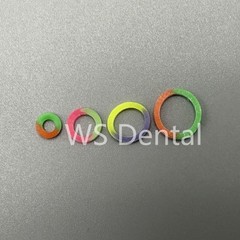 Orthodontic Rubber Bands Dental Elastics Latex Braces Double Colors 16 Sizes