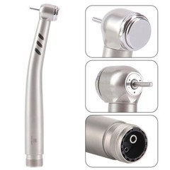 Dental Torque Head High Speed Handpiece 3 Water Spray Stainless Body 2 /4Holes