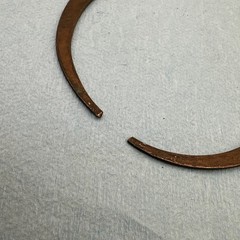 Vintage 6.5” Outside Leg Caliper – Copper With Brass