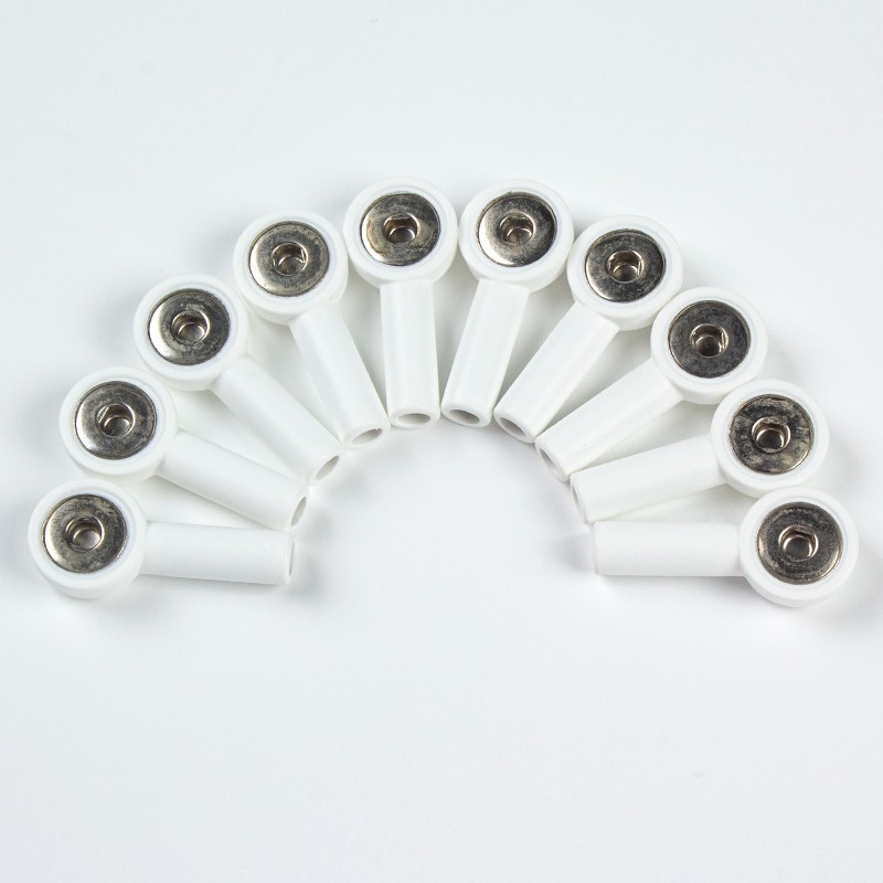 Banana 4.0mm to Snap ECG Adapters 10pcs per Bag