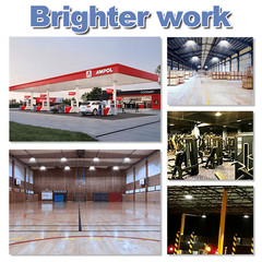 10 Pack 500W UFO LED High Bay Light Industrial Factory Warehouse Shop Commercial