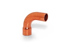 3/8″ & 7/8″ OD HVAC Long Radius Copper Kit – (5) Coupling,(5) 90s,(5) Street 90s